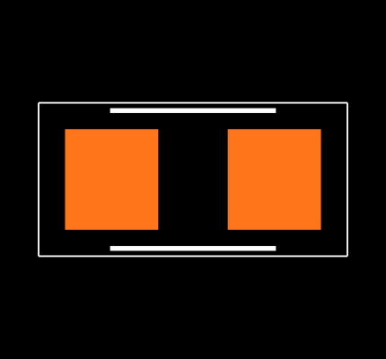 MLF1608DR47MTA00 Footprint
