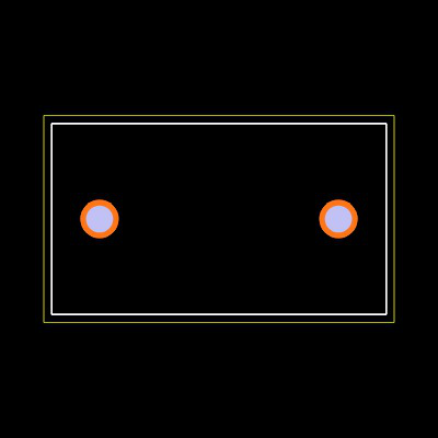 CK45-B3FD152KYNNA Footprint