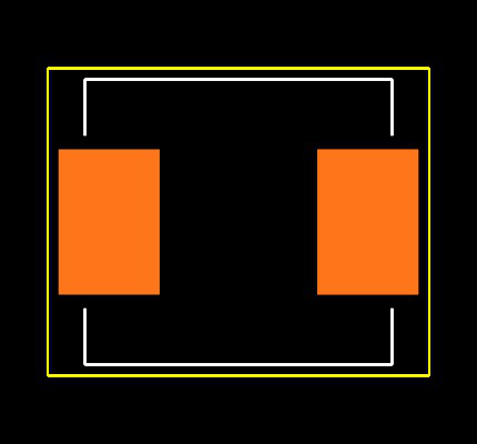 SPM6545VT-1R0M-D Footprint