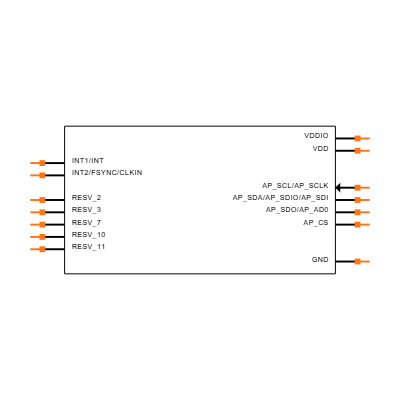 ICM-42686-P Symbol
