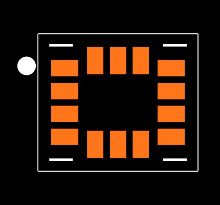 ICM-42688-V Footprint