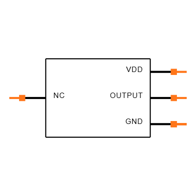 ICS-40800 Symbol