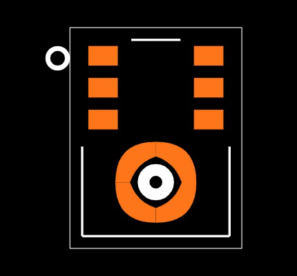 INMP621ACEZ-R0 Footprint