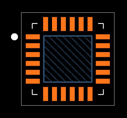 MPU-6050T Footprint