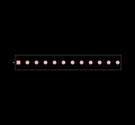 1-87160-3 Footprint