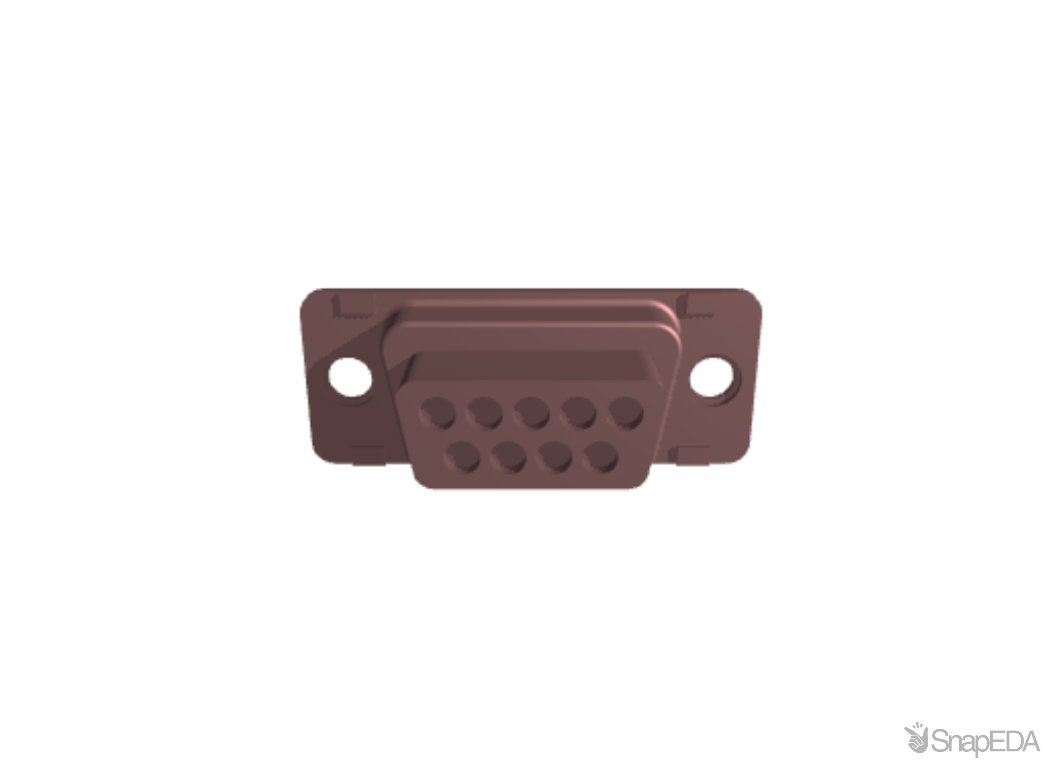 205555-3 Symbol, Footprint & 3D Model by TE Connectivity | SnapMagic ...