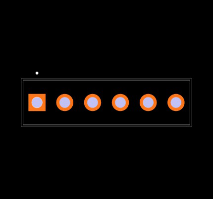 640384-6 Footprint