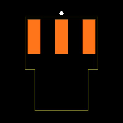 CONMCX003.031 Footprint