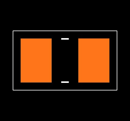 CRGP0805F150R Footprint