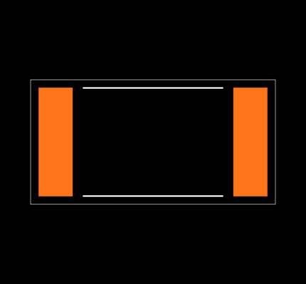 CRGP2512F390R Footprint