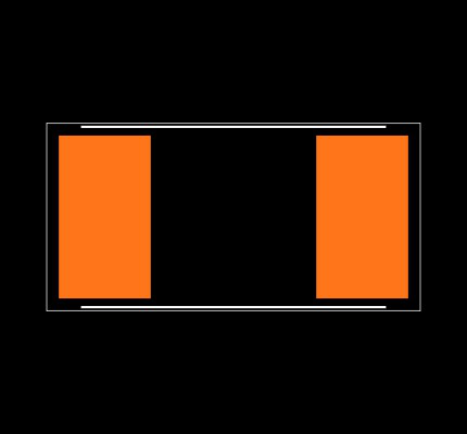 CRGS2512J150R Footprint