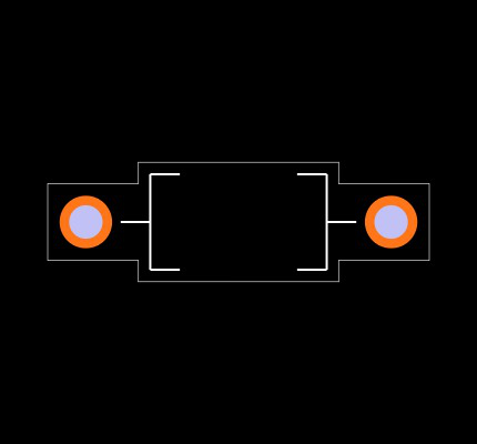 LR0204F10K Footprint