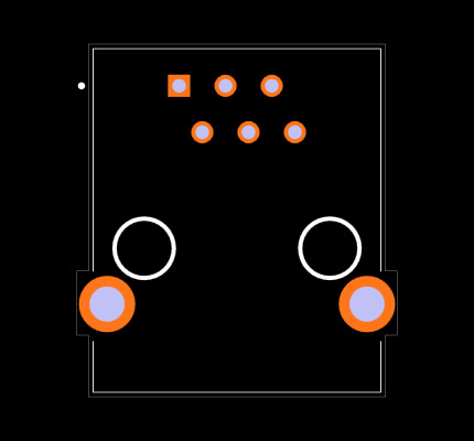 RJ11-6N4-B Footprint