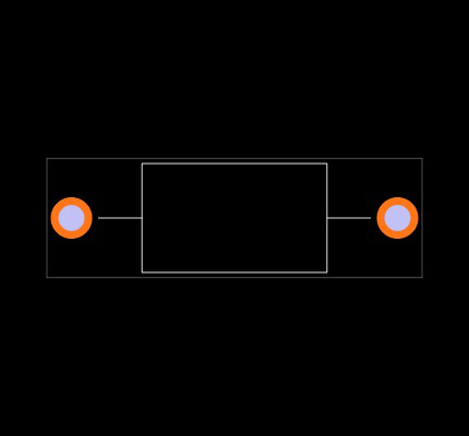 1.5KE82CA Footprint