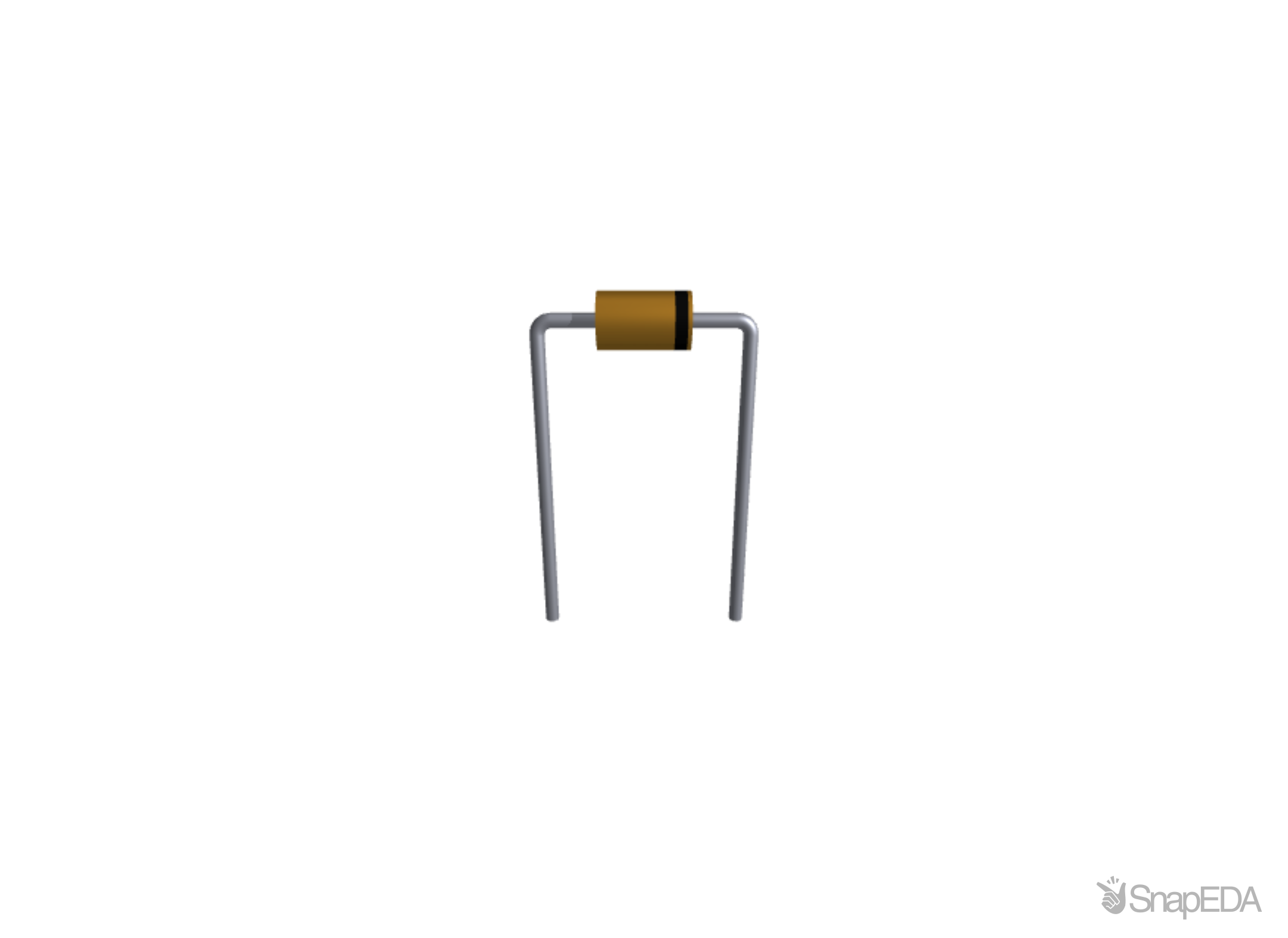 1N4735G A0G 3D Model