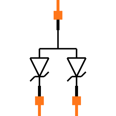 AZ23C20 Symbol