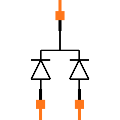 BAS40-05 RFG Symbol