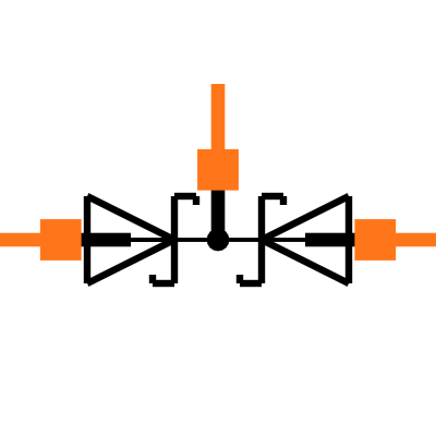 BAS70-05 RFG Symbol