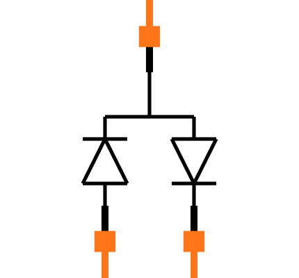 BAT54S RF Symbol