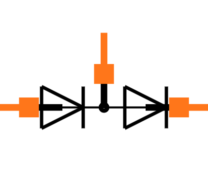BAV99S RFG Symbol