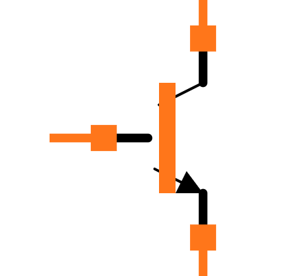 BC549C B1G Symbol