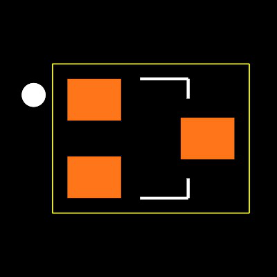 BC847AW RF Footprint