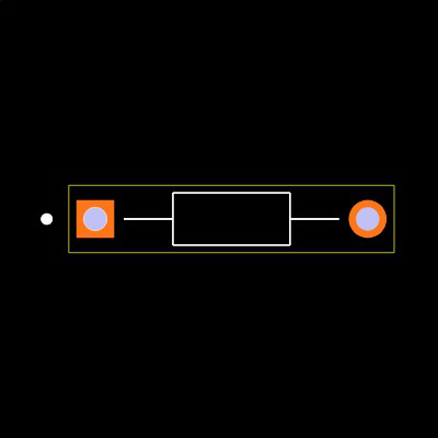 BZX55B4V3 Footprint