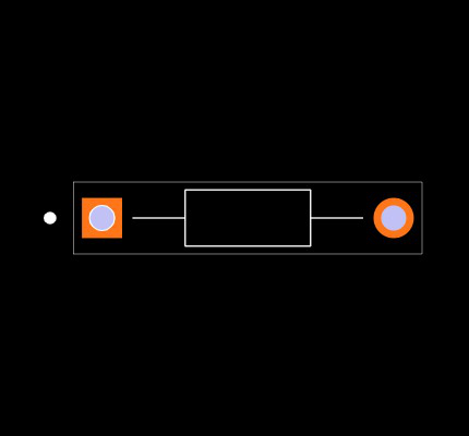 BZX55B5V1 R0G Footprint