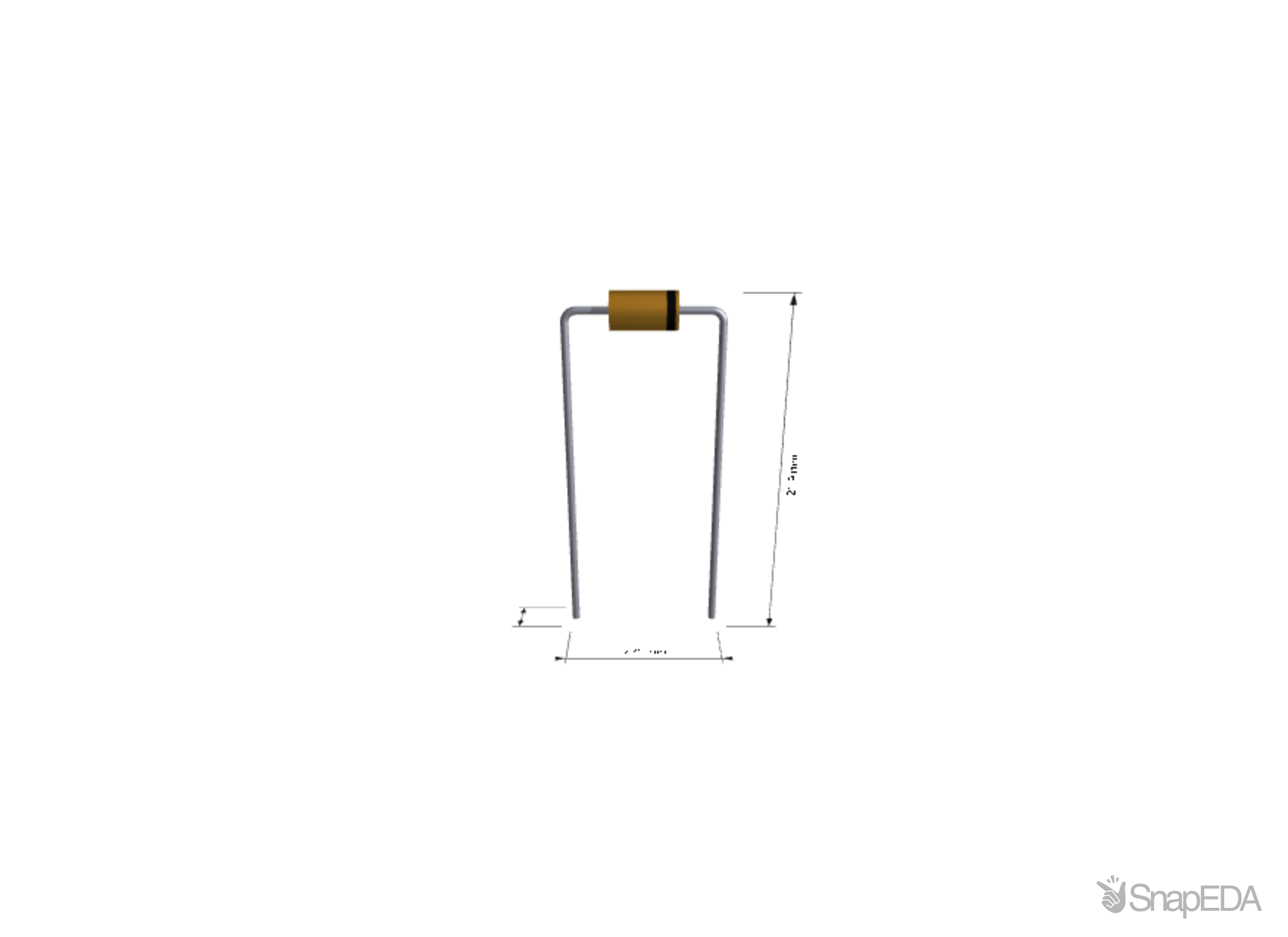 BZX55C13 R0G 3D Model