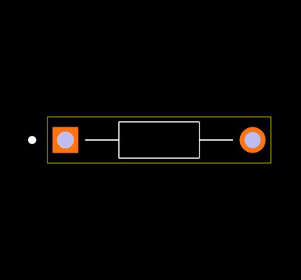 BZX79B13 R0G Footprint