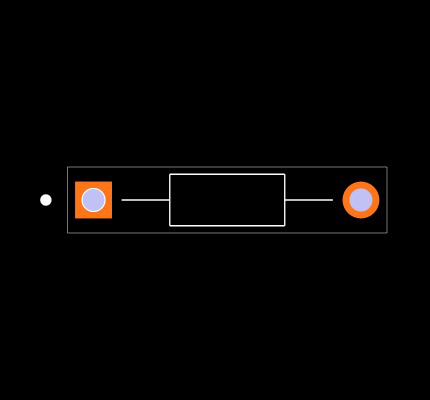 BZX79B20 A0G Footprint