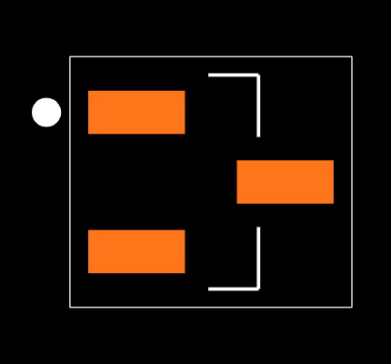 BZX84C33 RFG Footprint
