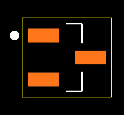 BZX84C3V3 RFG Footprint