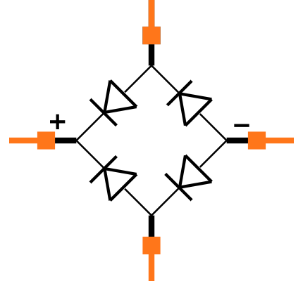 GBU404H Symbol