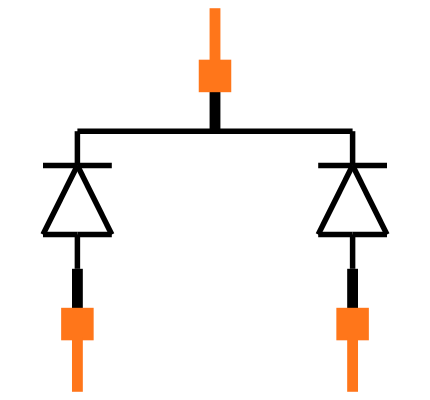 MBR2050PTH Symbol