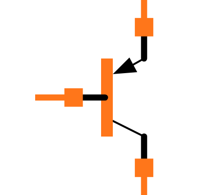 MMBT3906 RF Symbol