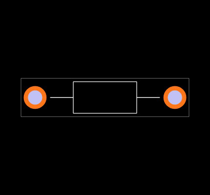 P4KE7.5CAH Footprint