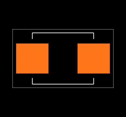 SMB10J36CA Footprint