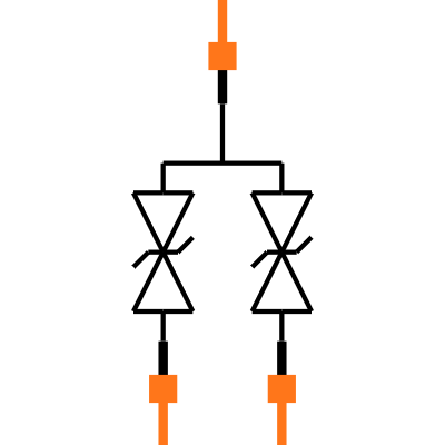 TESD24VS2BT RFG Symbol