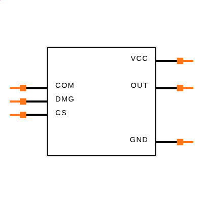 TS19705CX6 RFG Symbol