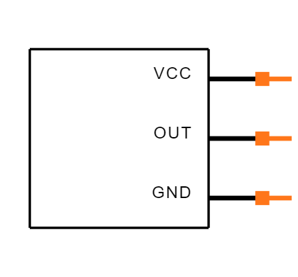 TSH282CX RFG Symbol
