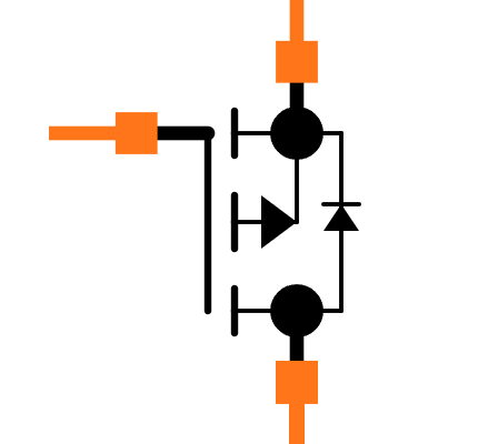 TSM3443CX6 RFG Symbol