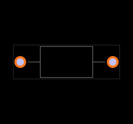 1.5KE51CA A0G Footprint