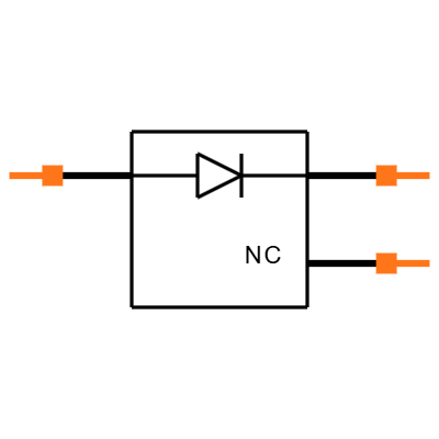 BAS21 RFG Symbol