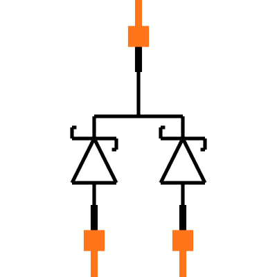 BAT54C RFG Symbol