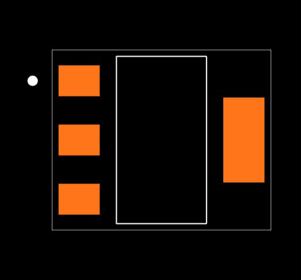 TS4264GCW50 RPG Footprint