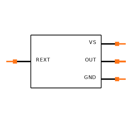 TSCR400CX6 RFG Symbol