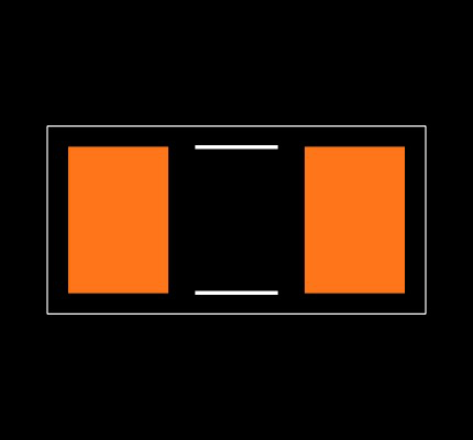 LMF316B7474KLHT Footprint