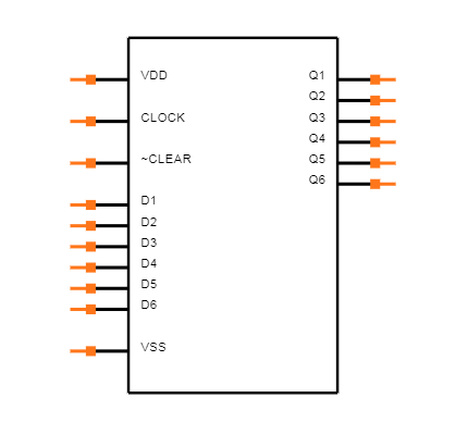 CD40174BE Symbol