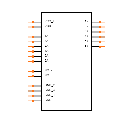 74AC11004N Symbol